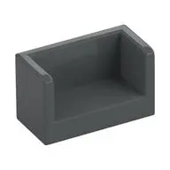 WALL DOUBLE CORNER 1X2X1