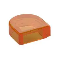 FLAT TILE 1X1, 1/2 CIRCLE
