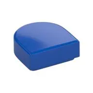 FLAT TILE 1X1, 1/2 CIRCLE