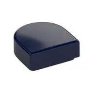 FLAT TILE 1X1, 1/2 CIRCLE