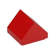 ROOF TILE 1X1, DEG. 45, W/O KNOBS
