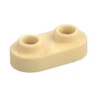 PLATE 1X2, ROUNDED, NO. 1