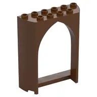 WALL 2X6X6, 1/2 CIRCLE, W/ CUT OUT