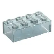 BRICK 2X4, TRANSPARENT