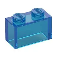 BRICK 1X2 W/O PIN