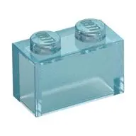 BRICK 1X2 W/O PIN