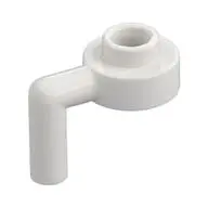 PLATE 1X1, W/ VERT. 3.2 SHAFT