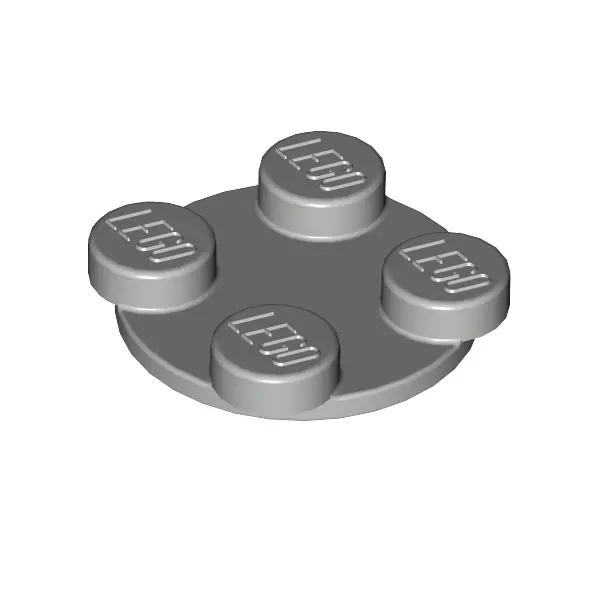 TURN PLATE 2X2, UPPER PART