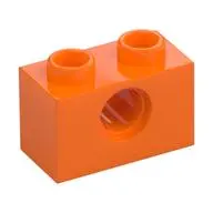 TECHNIC BRICK 1X2, Ø4.9