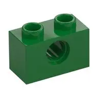 TECHNIC BRICK 1X2, Ø4.9