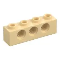 TECHNIC BRICK 1X4, Ø4,9