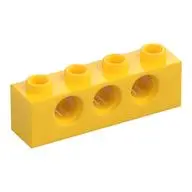 TECHNIC BRICK 1X4, Ø4,9