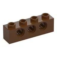 TECHNIC BRICK 1X4, Ø4,9