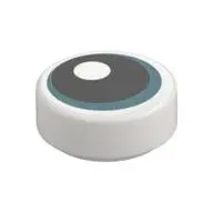 FLAT TILE 1X1, ROUND, NO. 291