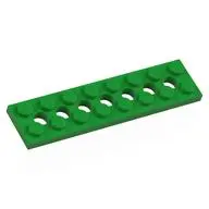 PLATE 2X8 W. HOLES