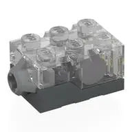 FX LIGHT 2X3X1 1/3, YELLOW