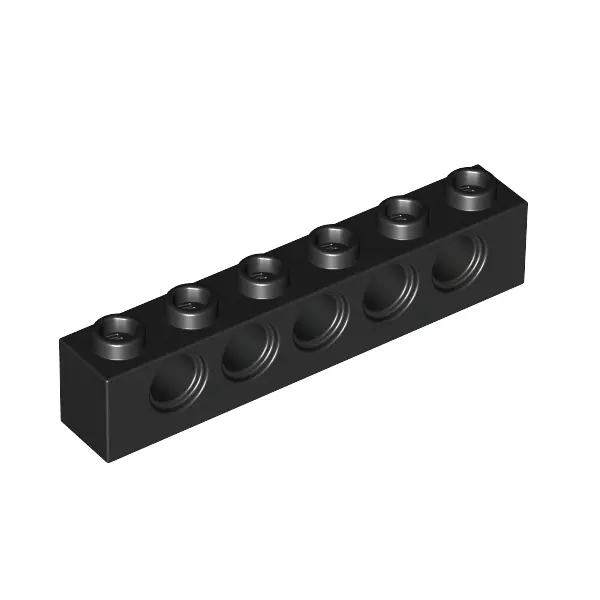 BRICK 1X6, Ø4,9