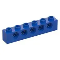 BRICK 1X6, Ø4,9