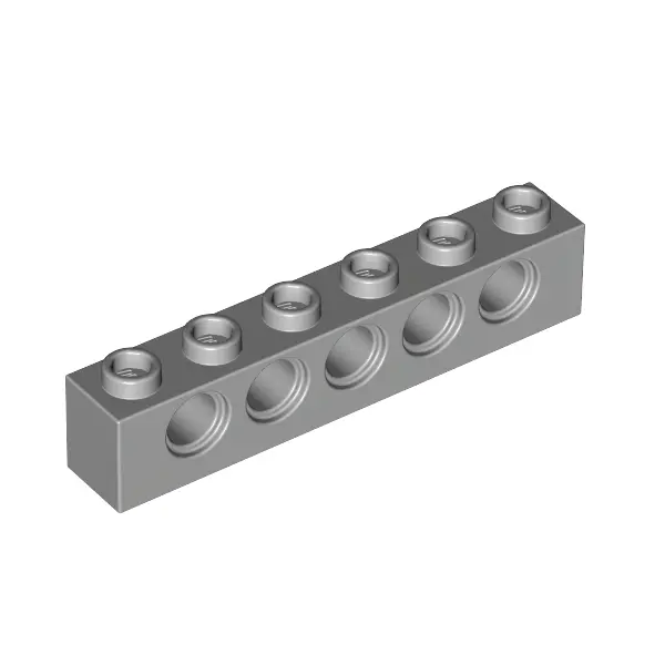 BRICK 1X6, Ø4,9