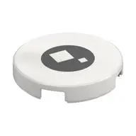FLAT TILE 2X2, ROUND, NO. 1310