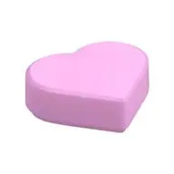 TILE 1X1, HEART, NO. 1