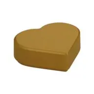 TILE 1X1, HEART, NO. 1