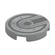 FLAT TILE 2X2, ROUND, NO. 1112