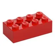 BRICK 2X4 W/ CROSS HOLE