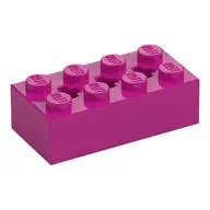 BRICK 2X4 W/ CROSS HOLE