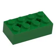BRICK 2X4 W/ CROSS HOLE