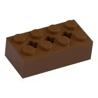 BRICK 2X4 W/ CROSS HOLE