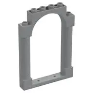 WALL 1X6X7, W/ ARCH
