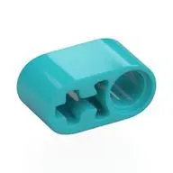 BEAM 1X2 W/CROSS AND HOLE