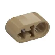 BEAM 1X2 W/CROSS AND HOLE