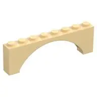 BRICK W. BOW 1X8X2