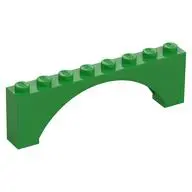 BRICK W. BOW 1X8X2