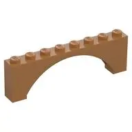 BRICK W. BOW 1X8X2