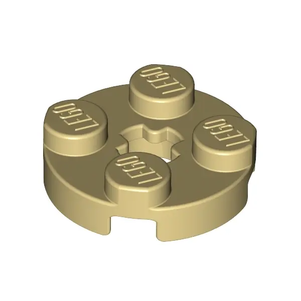 PLATE 2X2 ROUND