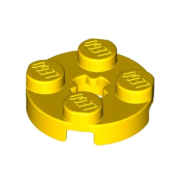 PLATE 2X2 ROUND