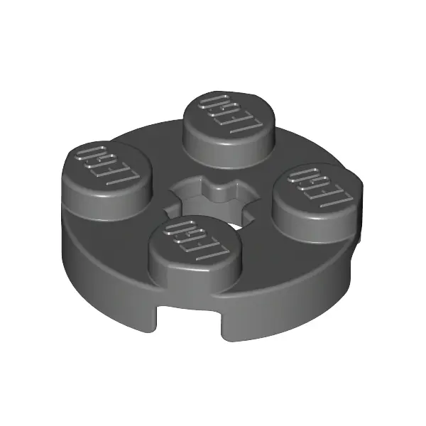 PLATE 2X2 ROUND