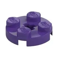 PLATE 2X2 ROUND
