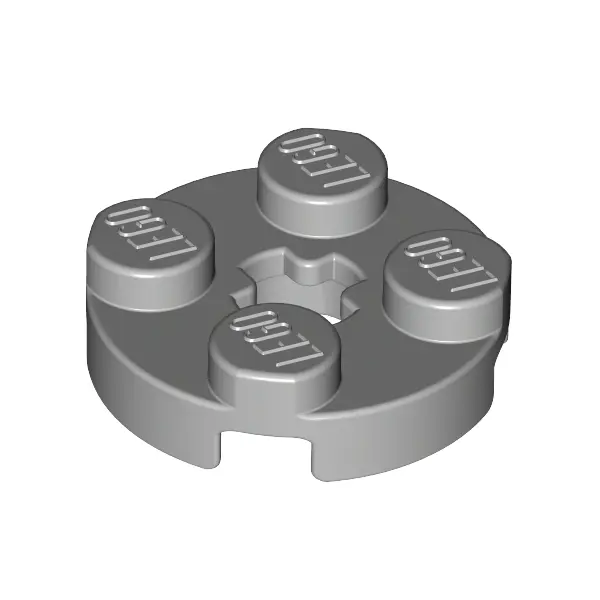 PLATE 2X2 ROUND