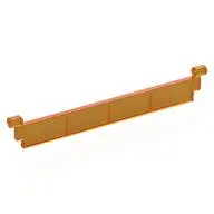 LAMELLA FOR ROLLING GATE