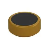 FLAT TILE 1X1, ROUND, NO. 326