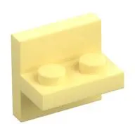 PLATE 1X2 W/ VERT. TUBE