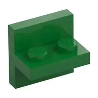 PLATE 1X2 W/ VERT. TUBE
