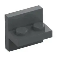 PLATE 1X2 W/ VERT. TUBE
