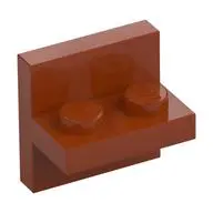 PLATE 1X2 W/ VERT. TUBE