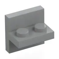 PLATE 1X2 W/ VERT. TUBE