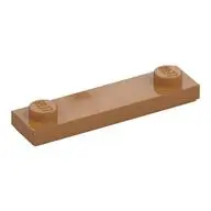 PLATE 1X4, W/ 2 KNOBS, NO. 2